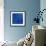 Inspirational Quote By Anne Sexton On Earthy Blue Background-nagib-Framed Premium Giclee Print displayed on a wall