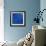 Inspirational Quote By Anne Sexton On Earthy Blue Background-nagib-Framed Premium Giclee Print displayed on a wall