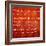 Inspirational Quote By Carlos Castaneda On Earthy Red Background-nagib-Framed Art Print