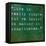 Inspirational Quote By Confucius On Earthy Green Background-nagib-Framed Stretched Canvas