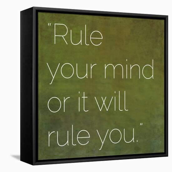 Inspirational Quote by Gautama Buddha (563 BC-483 BC)-nagib-Framed Stretched Canvas