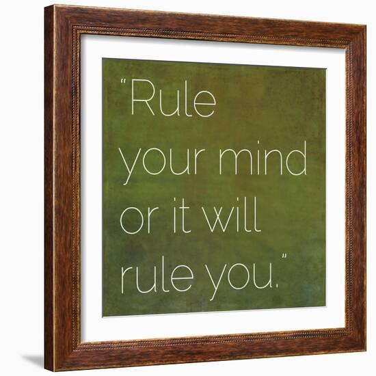 Inspirational Quote by Gautama Buddha (563 BC-483 BC)-nagib-Framed Premium Giclee Print