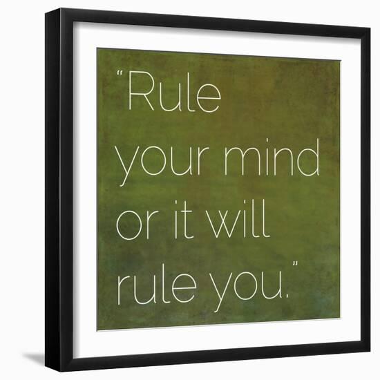 Inspirational Quote by Gautama Buddha (563 BC-483 BC)-nagib-Framed Premium Giclee Print