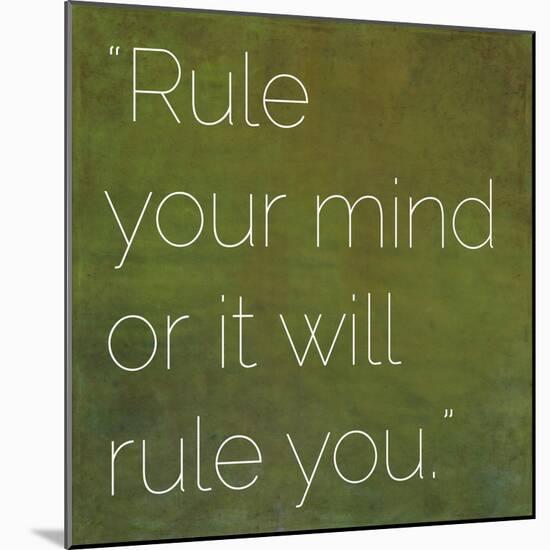 Inspirational Quote by Gautama Buddha (563 BC-483 BC)-nagib-Mounted Art Print