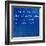 Inspirational Quote By Mahatma Ghandi On Earthy Blue Background-nagib-Framed Art Print