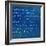 Inspirational Quote By Napoleon Hill On Earthy Blue Background-nagib-Framed Premium Giclee Print