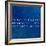 Inspirational Quote By Plutarch On Earthy Blue Background-nagib-Framed Art Print