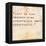 Inspirational Quote By Seneca On Earthy Background-nagib-Framed Stretched Canvas