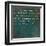 Inspirational Quote By Seneca On Earthy Background-nagib-Framed Art Print