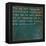 Inspirational Quote By Seneca On Earthy Background-nagib-Framed Stretched Canvas