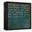 Inspirational Quote By Seneca On Earthy Background-nagib-Framed Stretched Canvas