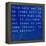 Inspirational Quote By Steve Jobs On Earthy Blue Background-nagib-Framed Stretched Canvas
