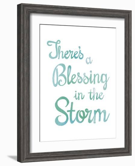 Inspire - Blessing-Sasha Blake-Framed Art Print