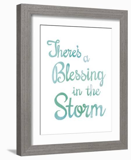 Inspire - Blessing-Sasha Blake-Framed Art Print