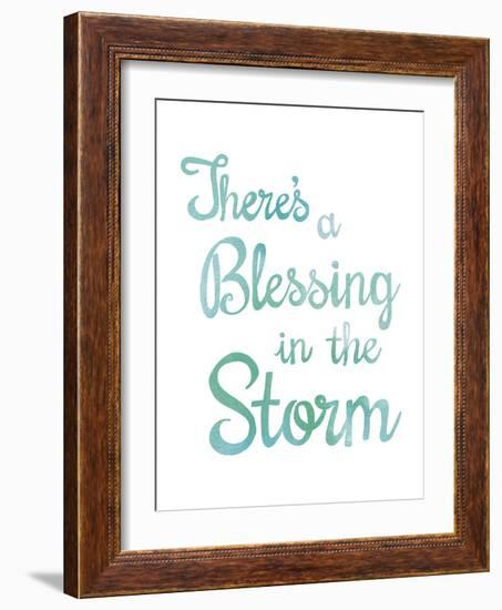 Inspire - Blessing-Sasha Blake-Framed Art Print