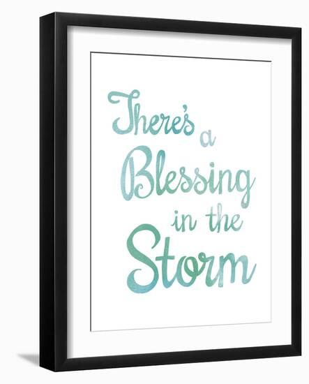 Inspire - Blessing-Sasha Blake-Framed Art Print