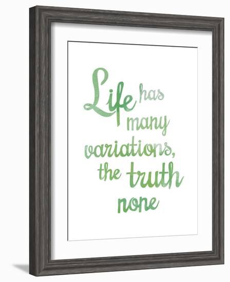 Inspire - Life-Sasha Blake-Framed Art Print