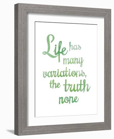 Inspire - Life-Sasha Blake-Framed Art Print