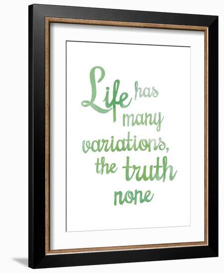 Inspire - Life-Sasha Blake-Framed Art Print