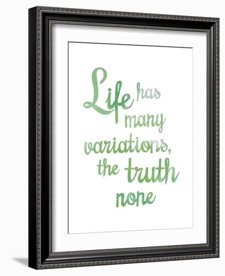 Inspire - Life-Sasha Blake-Framed Art Print