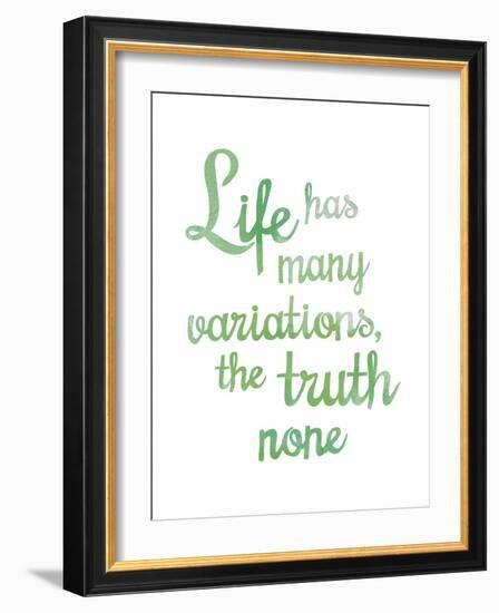 Inspire - Life-Sasha Blake-Framed Art Print