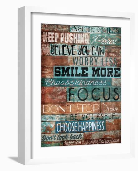 Inspire Others-Jace Grey-Framed Art Print