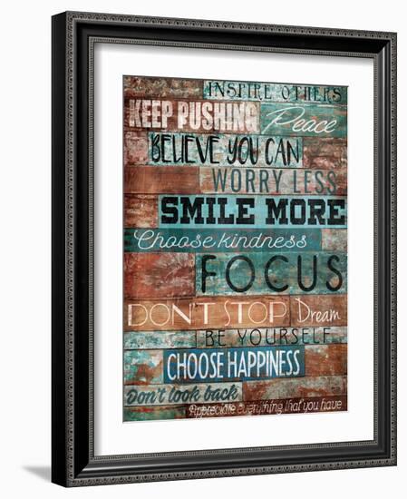 Inspire Others-Jace Grey-Framed Art Print