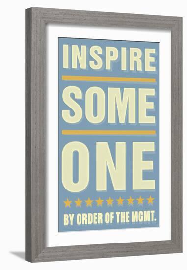 Inspire Someone-John Golden-Framed Art Print