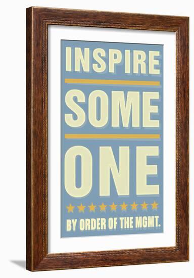 Inspire Someone-John Golden-Framed Art Print