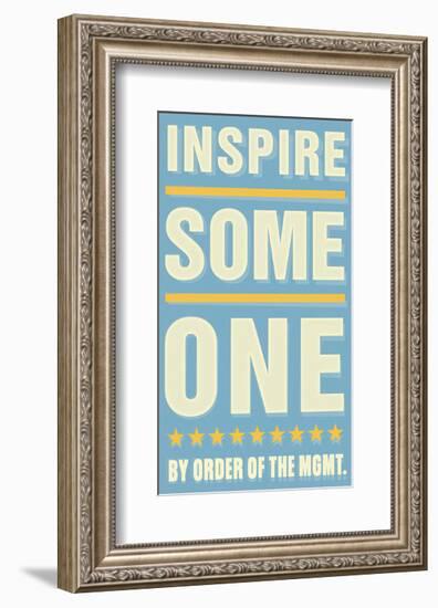 Inspire Someone-John Golden-Framed Art Print