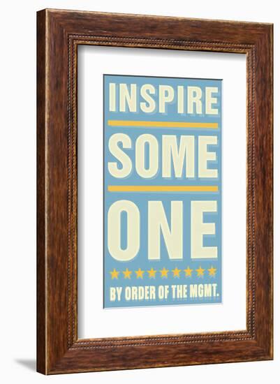 Inspire Someone-John Golden-Framed Art Print