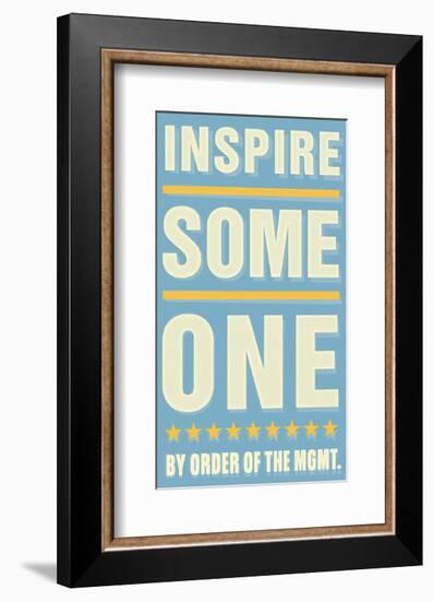 Inspire Someone-John Golden-Framed Art Print