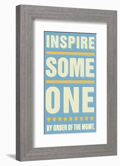 Inspire Someone-John Golden-Framed Art Print