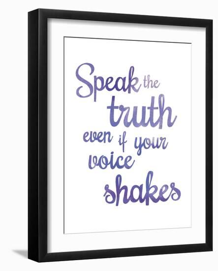 Inspire - Truth-null-Framed Giclee Print