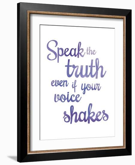 Inspire - Truth-null-Framed Giclee Print