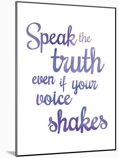 Inspire - Truth-null-Mounted Giclee Print