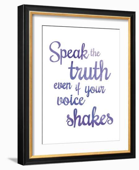 Inspire - Truth-null-Framed Giclee Print