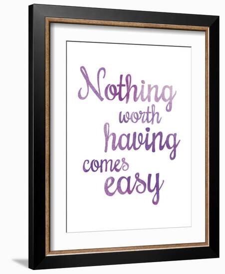 Inspire - Worth-null-Framed Giclee Print