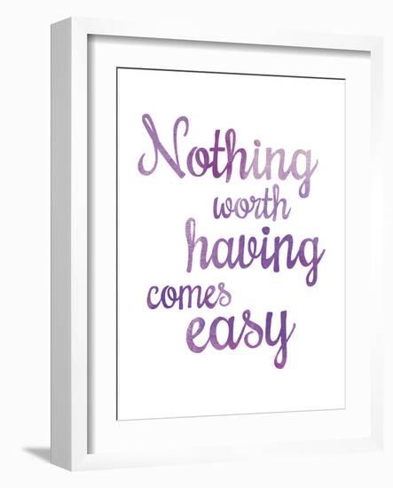 Inspire - Worth-null-Framed Giclee Print