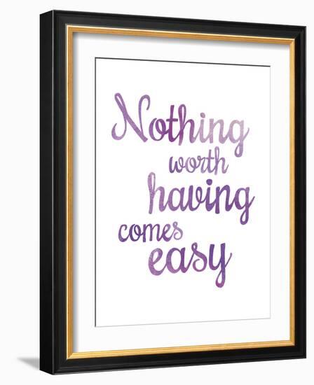 Inspire - Worth-null-Framed Giclee Print