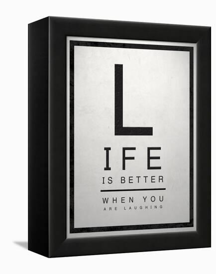 Inspirfagtional Eye Chart II-Sd Graphics Studio-Framed Stretched Canvas