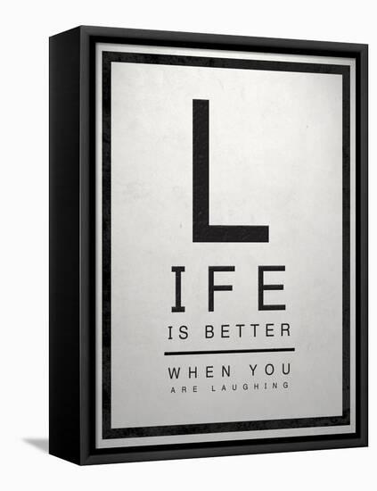 Inspirfagtional Eye Chart II-Sd Graphics Studio-Framed Stretched Canvas
