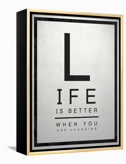 Inspirfagtional Eye Chart II-Sd Graphics Studio-Framed Stretched Canvas