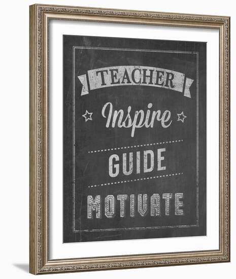 Inspiring Teacher I-Tom Frazier-Framed Giclee Print