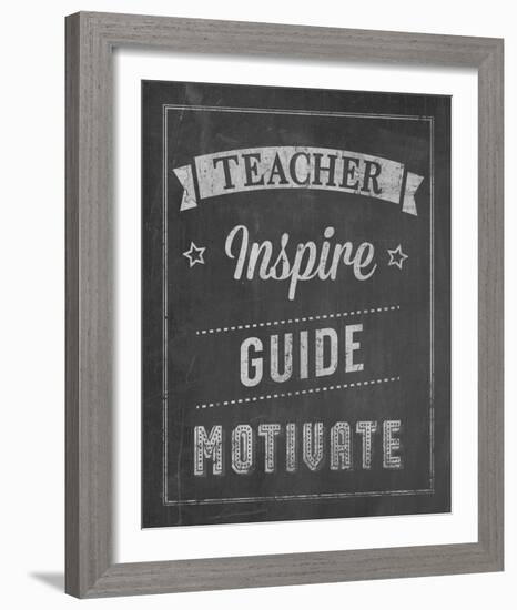 Inspiring Teacher I-Tom Frazier-Framed Giclee Print