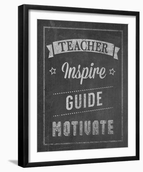 Inspiring Teacher I-Tom Frazier-Framed Giclee Print