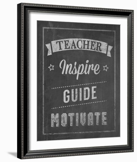 Inspiring Teacher I-Tom Frazier-Framed Giclee Print