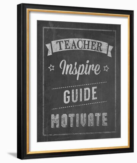 Inspiring Teacher I-Tom Frazier-Framed Giclee Print