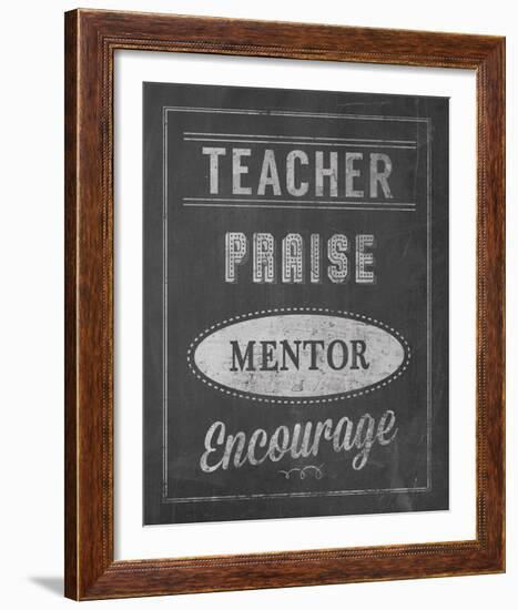 Inspiring Teacher II-Tom Frazier-Framed Giclee Print