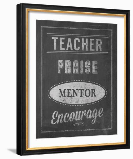 Inspiring Teacher II-Tom Frazier-Framed Giclee Print